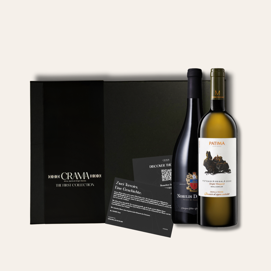 CRAMA Origins Carpathian Edition – Rumänische Weißwein-Geschenkbox