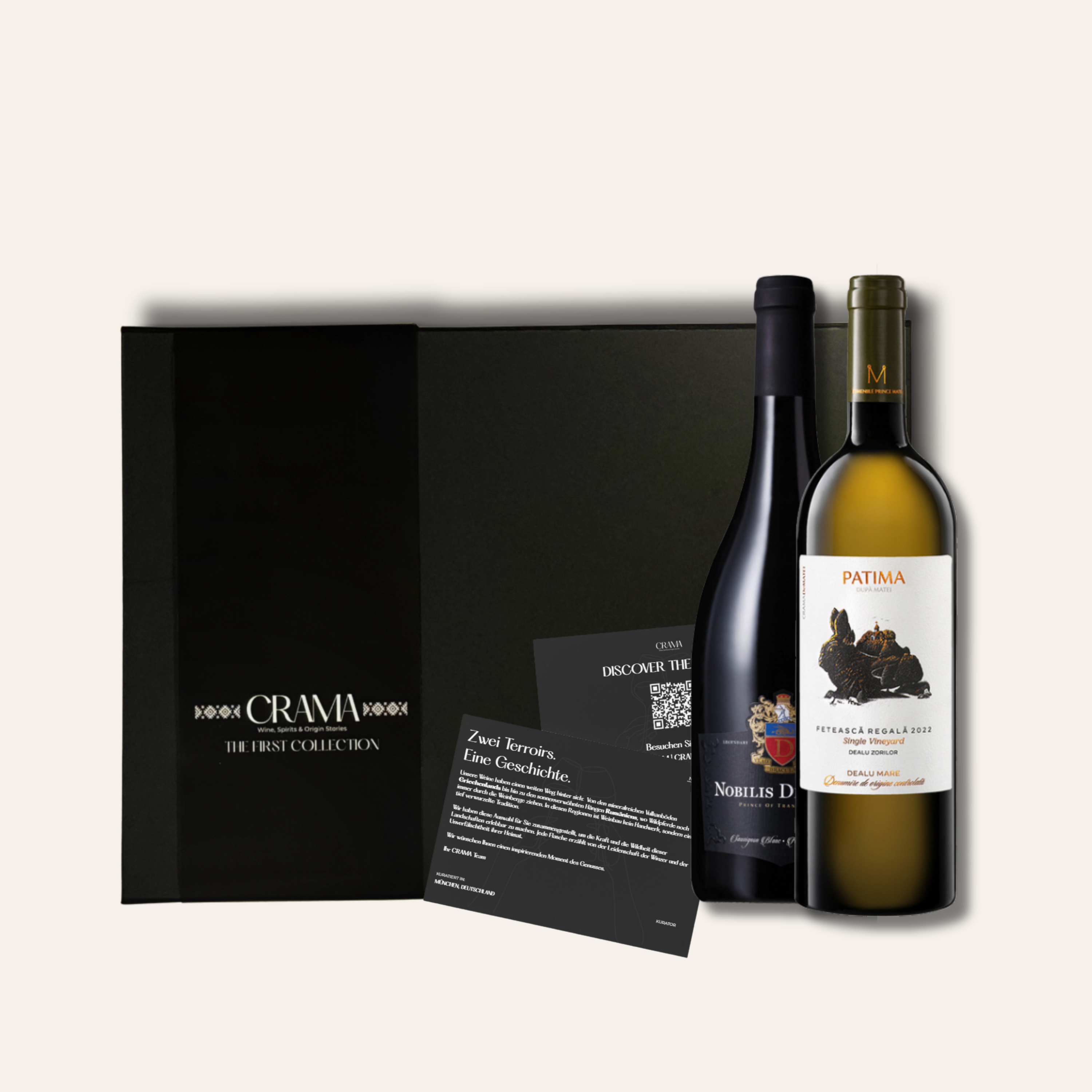 CRAMA Origins Carpathian Edition – Rumänische Weißwein-Geschenkbox