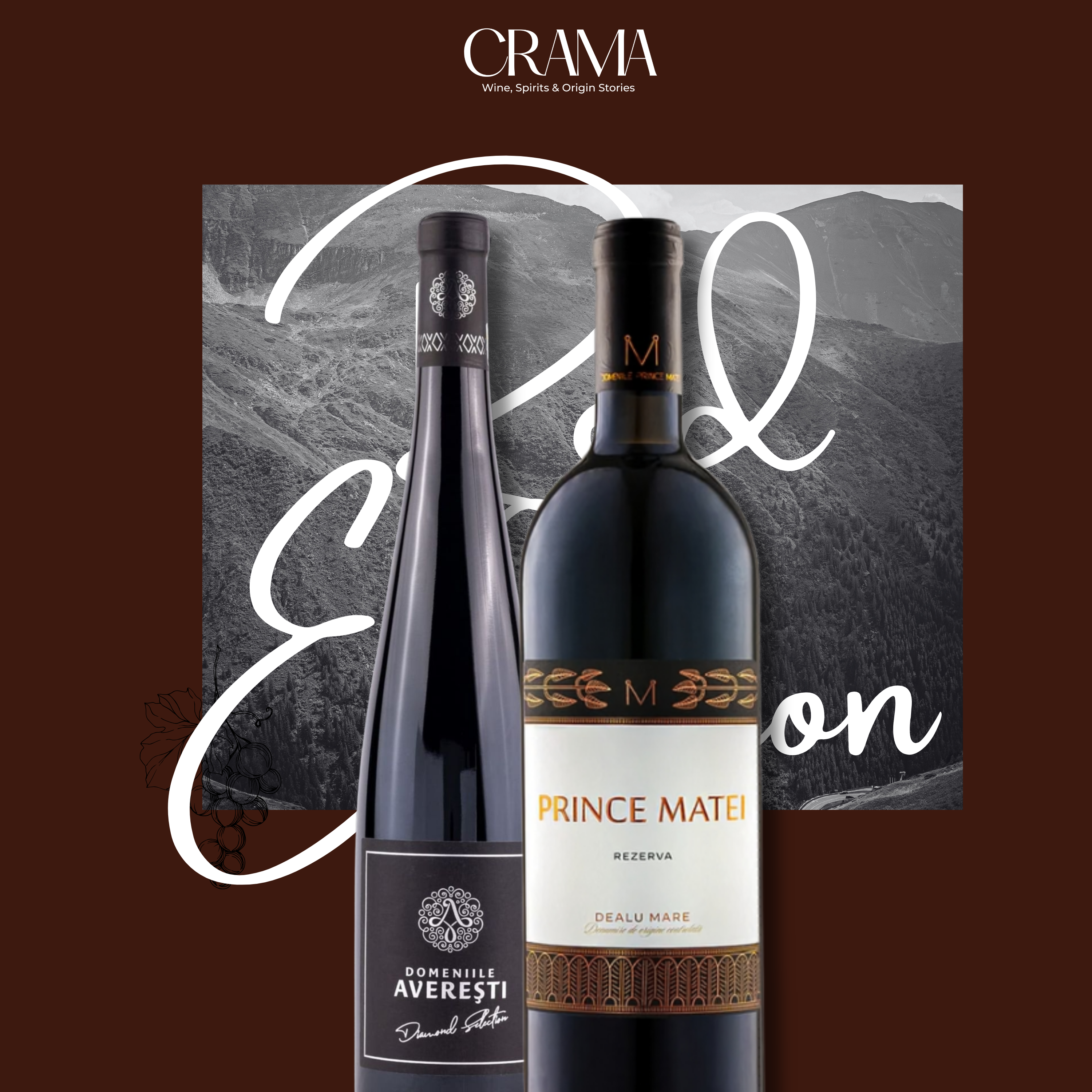 CRAMA Origins Carpathian Edition – Inhalt: rumänischer Premium-Rotwein